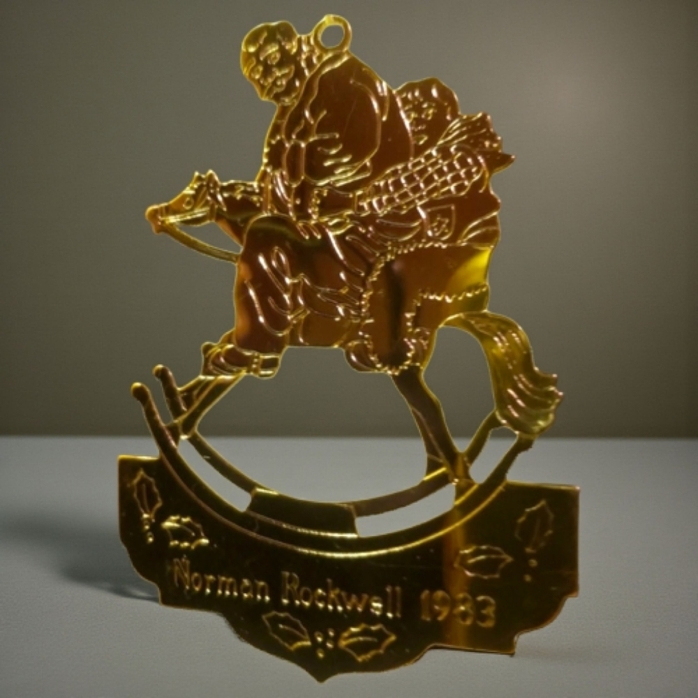 Vtg N. Rockwell 1983 McDonald/Coca-Cola Ornament